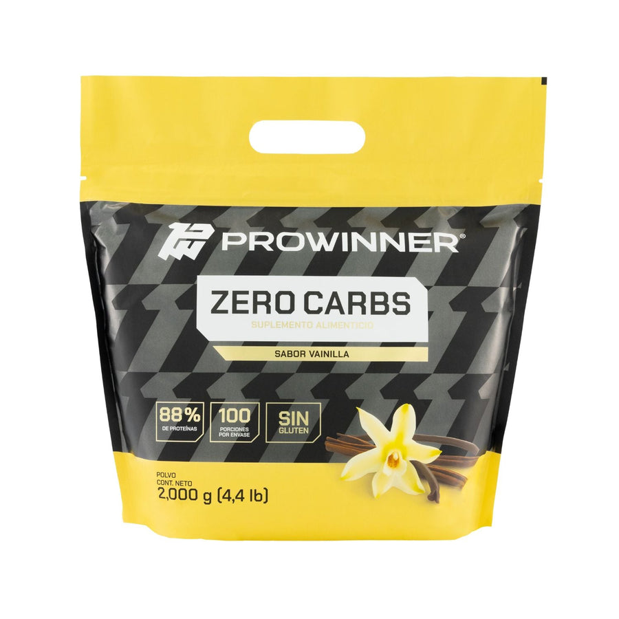 Proteína Zero Carbs, Proteína Sin Carbohidratos Vainilla 2 kg 100 porciones
