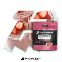Proteína WP Master, Proteína de Suero de Leche y Soya Fresa 2 kg 40 porciones