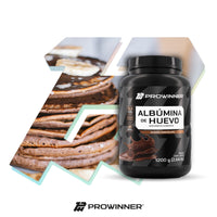 Proteína Albumina de Huevo Sabor Chocolate 1.2 Kg 40 porciones  - ProWinner