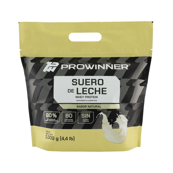 Proteína de Suero de Leche Concentrado Sabor Natural 2 kg 80 porciones