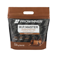 Proteína WP Master, Proteínas Concentradas de Suero de Leche y Soya Chocolate 2 kg 40 porciones