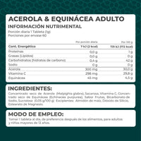 Acerola y Equinácea 60 tabletas - Pronat