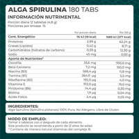 Alga Spirulina 180 tabletas - Pronat
