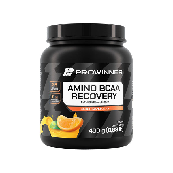 Postworkout Amino BCAA Recovery Sabor Mandarina 400 g 26 porciones