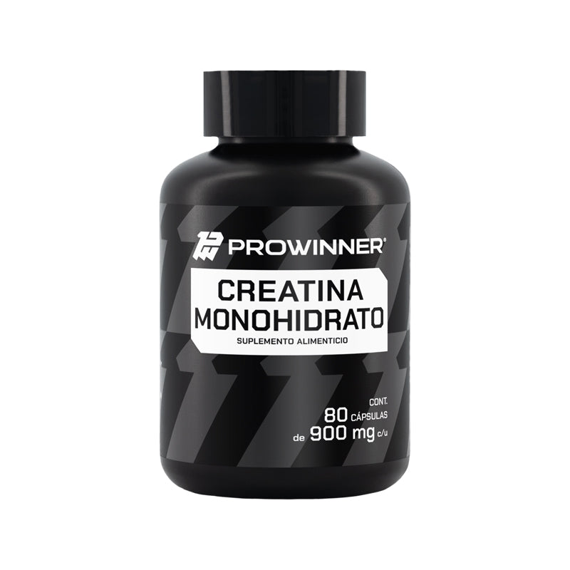 80 Cápsulas de Creatina Monohidrato 100% Pura 20 porciones