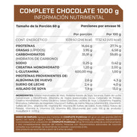 Proteína Complete Sabor Chocolate 1 kg 16 porciones