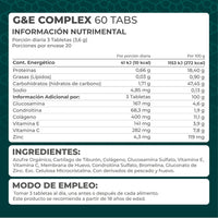 G&E Complex 60 tabletas - Pronat