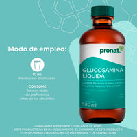 Glucosamina Líquida uva 580 ml - Pronat