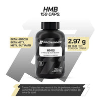 Preworkout HMB 150 Cápsulas 25 porciones