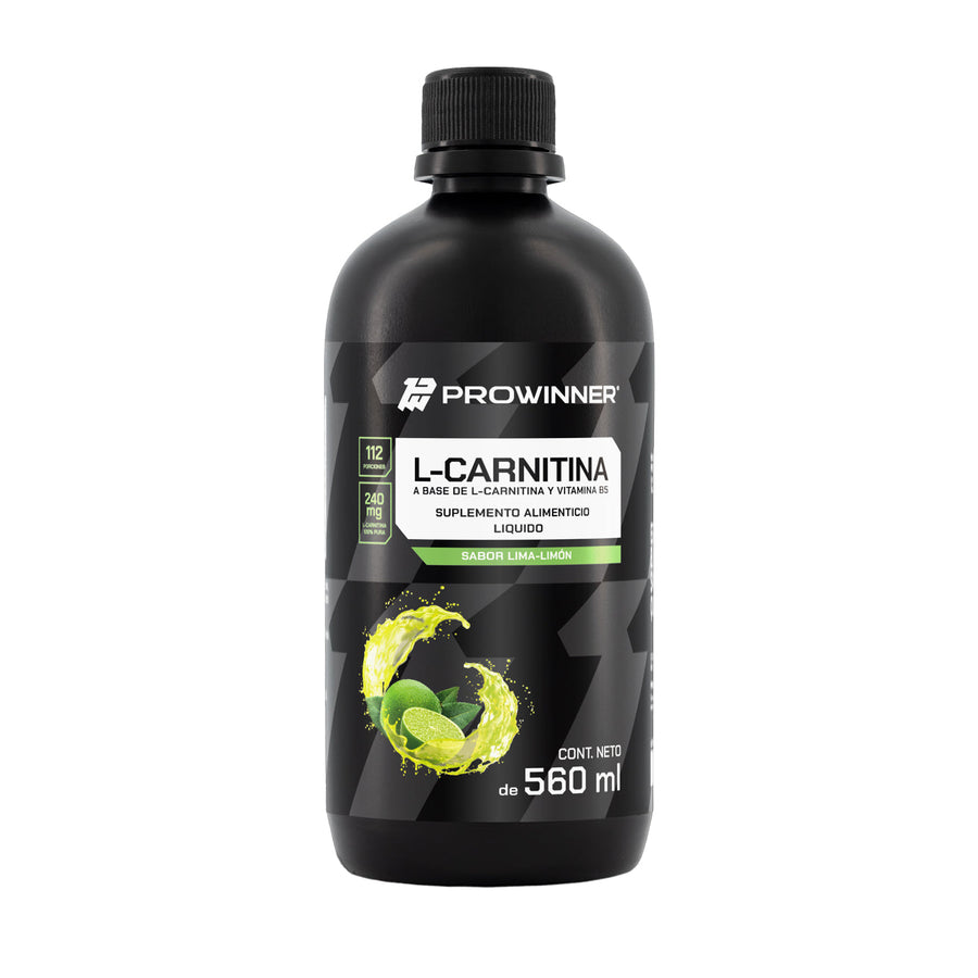 Pre Workout L-Carnitina 560ml Sabor Lima Limón 112 porciones