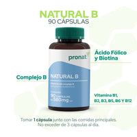 Natural B 90 cápsulas - Pronat