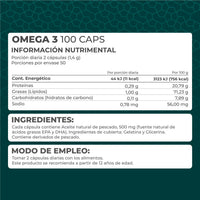 Omega 3 - 100 cápsulas - Pronat