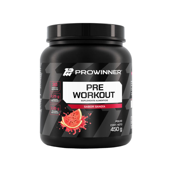 Antes del Entrenamiento  Pre Workout Sabor Sandía 450g 30 porciones