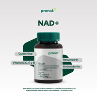 NAD+ Suplemento Alimenticio 60 Cápsulas Antioxidante