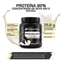 Proteína 90% Sabor Natural 400 g 13 porciones