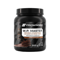 Proteína WP Master, Proteínas de Suero de Leche y Soya Chocolate 500 g 10 porciones