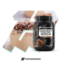 Proteína Caseinato de Calcio Micelar Sabor Chocolate 700 g 14 porciones