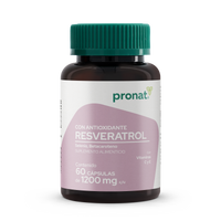 RESVERATROL con antioxidante 60 cápsulas - Pronat